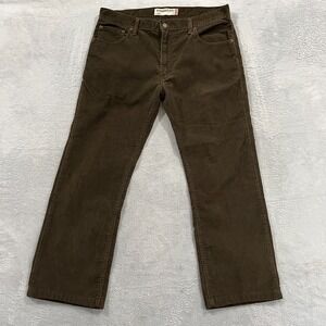 Vintage Levis 550 Pants Mens 36x32 (fit 36x28) Corduroy Regular Straight Y2K